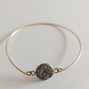 Elegant Gold and Silver-Toned Women's Bracelet